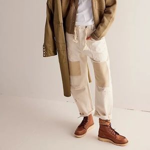 We The Free Moxie Pull-On Barrel Jeans - NWT 33